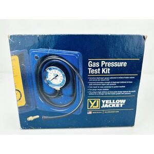 Ritchie Yellow Jacket 78060 Gas Pressure Test Kit 0-35" W.C. with Case